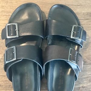 To Boot New York Leather Sandals, Size 8